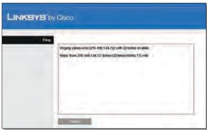 LINKSYS WRT320N - Ping Test - 1