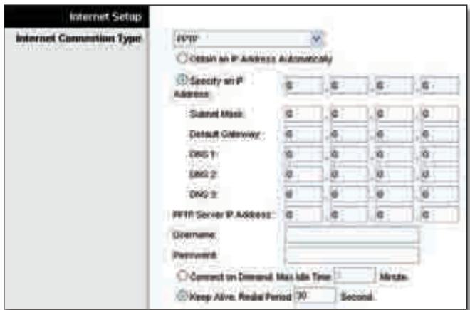 LINKSYS WRT320N - PPTP - 1