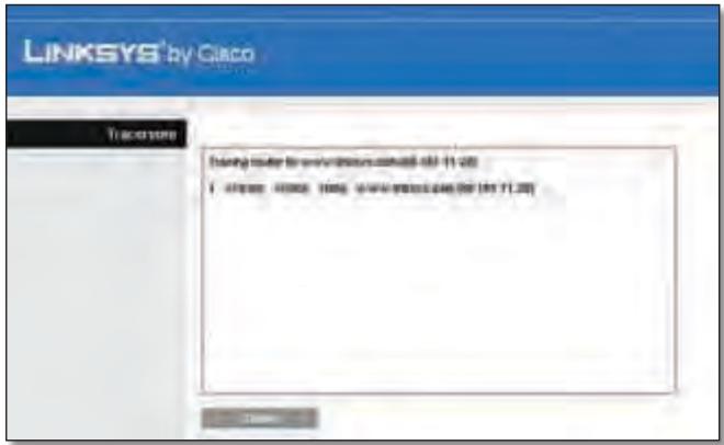 LINKSYS WRT320N - Traceroute Test - 1