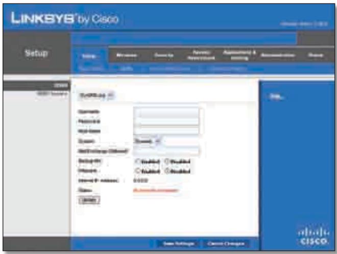 LINKSYS WRT320N - DDNS Service (Ycnyra DDNS) - 1