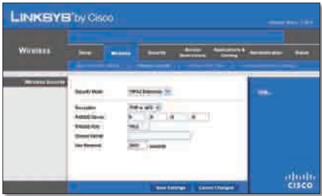 LINKSYS WRT320N - WPA2 Enterprise - 1