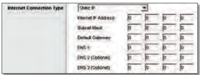 LINKSYS WRT320N - Static IP (Ctattueckn IP-aipec) - 1