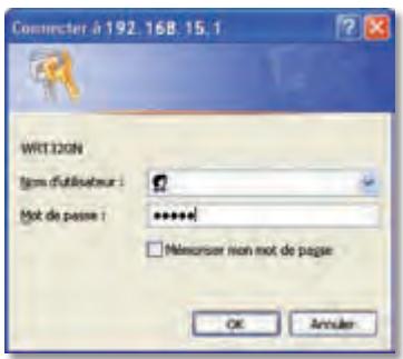 LINKSYS WRT320N - Accès à l'utilitaire Web - 1