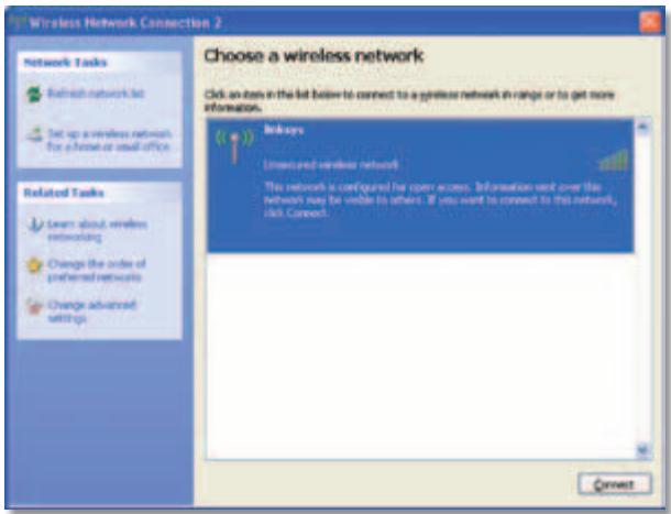 LINKSYS AE1000 - New Wireless Connection - 1