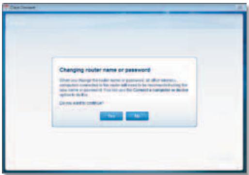 LINKSYS E1000 - Change Router Name or Password - 2