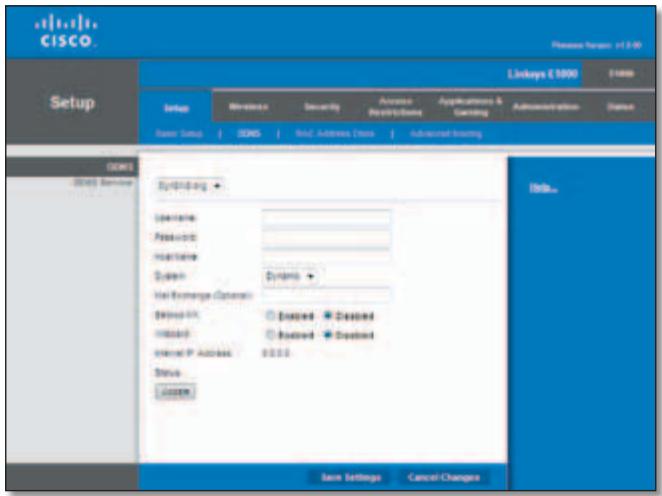LINKSYS E1000 - DynDNS.org - 1