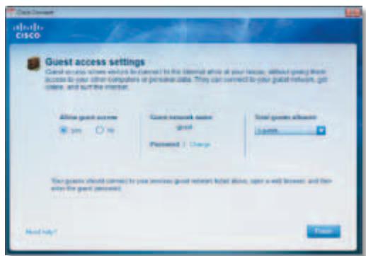 LINKSYS E1000 - Guest Access - 1