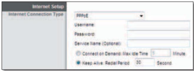 LINKSYS E1000 - PPPoE - 1