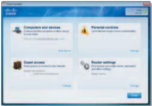 LINKSYS E1000 - How to Exit Cisco Connect - 1