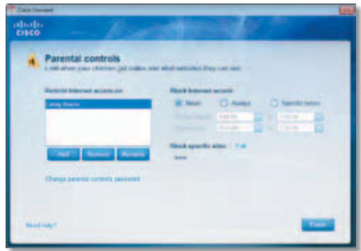 LINKSYS E1000 - Set Up Parental Controls - 1