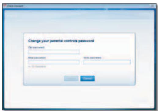 LINKSYS E1000 - Change Parental Controls Password - 1