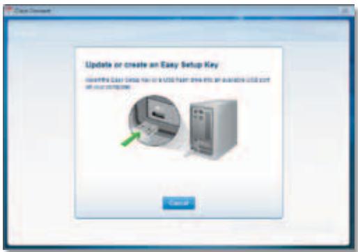 LINKSYS E1000 - Create or Update the Easy Setup Key - 1