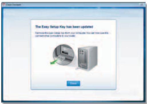 LINKSYS E1000 - Create or Update the Easy Setup Key - 3
