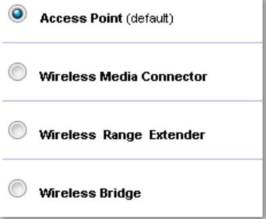 LINKSYS WAP300N - Per selezionare la modalità Access Point (Punto di accesso): - 1