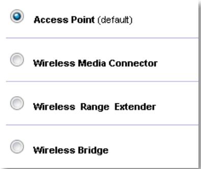 LINKSYS WAP300N - Para seleccionar el modo de punto de acceso: - 1