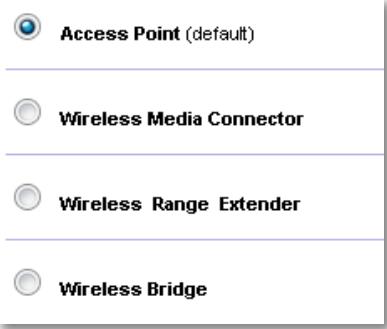 LINKSYS WAP300N - Aby wybrać tryb punktu dostępowego: - 1
