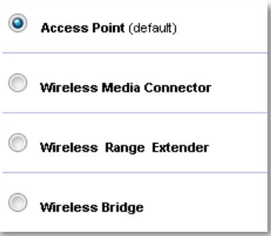 LINKSYS WAP300N - Para selecionar o modo Access Point (Ponto de acesso): - 1