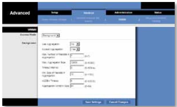 LINKSYS WET610N - Wireless (Sans fil) > WMM® - 1