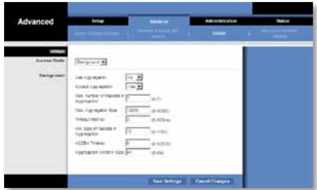 LINKSYS WET610N - Sans fil > WMM® - 1