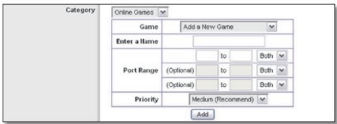 LINKSYS WRT160NL, WRT160N - Online Games - 2