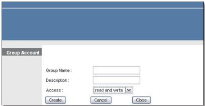 LINKSYS WRT160NL, WRT160N - Create a User Group Account - 2