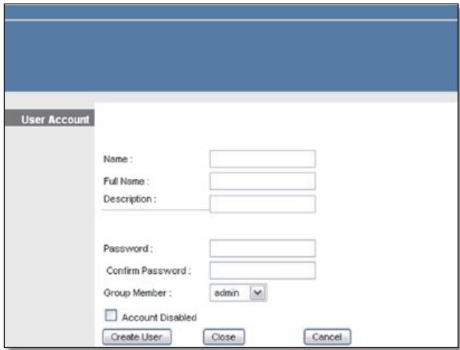 LINKSYS WRT160NL, WRT160N - Create a User Account - 2