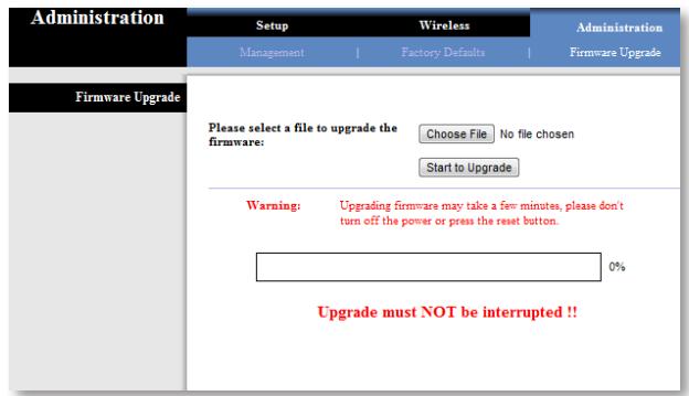 LINKSYS WUMC710 AE6000 - Verwaltung > Firmware aktualisieren - 1