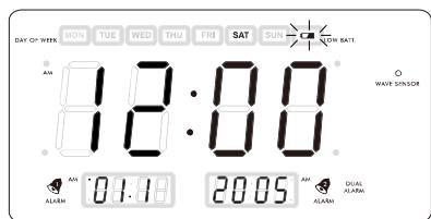 LENCO CR-334 - Réinitialisation de l'horloge après un effacement total de la mémoire - 1