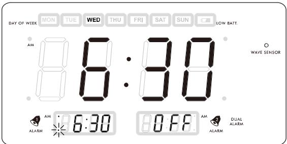 LENCO CR-334 - Alarme Snooze/Répétée - 1