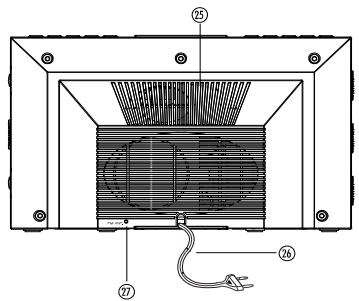 LENCO CR-334 - EMPLACEMENT DES COMMANDES ET DES TEMOINS LUMINEUX - 5