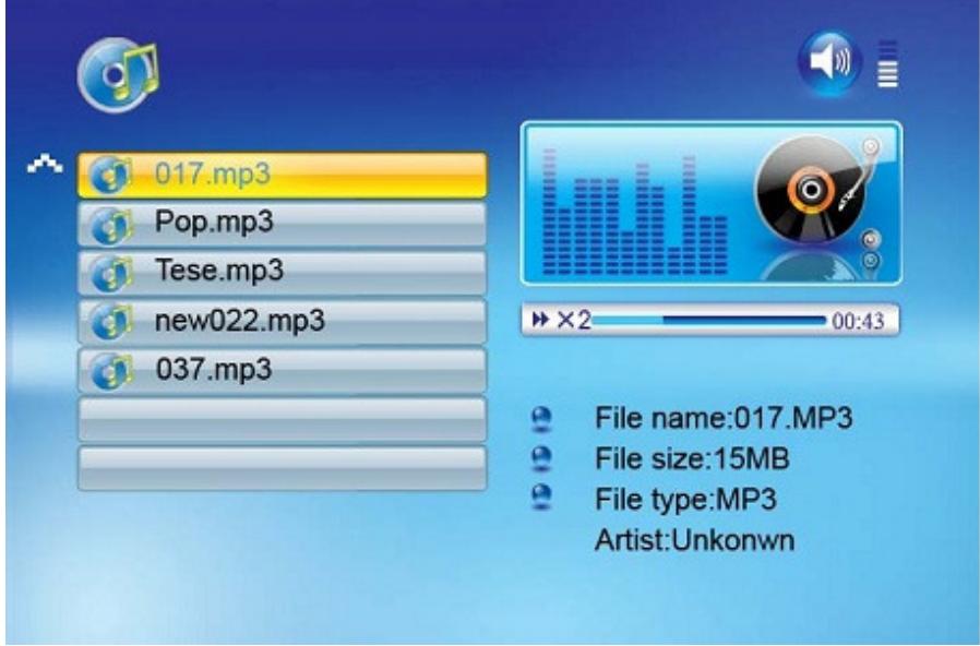 LENCO DF-1320 - Ecouter une musique MP3 - 2