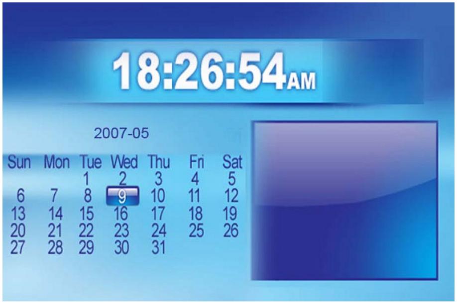 LENCO DF-1320 - Kalender/klok - 1