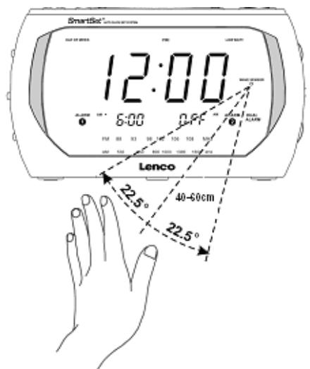 LENCO CR-333 - Contrôle de la brillance de l'affichage - 2