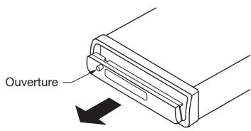 LENCO CS-173 DAB - Enlèvement du panneau avant - 1