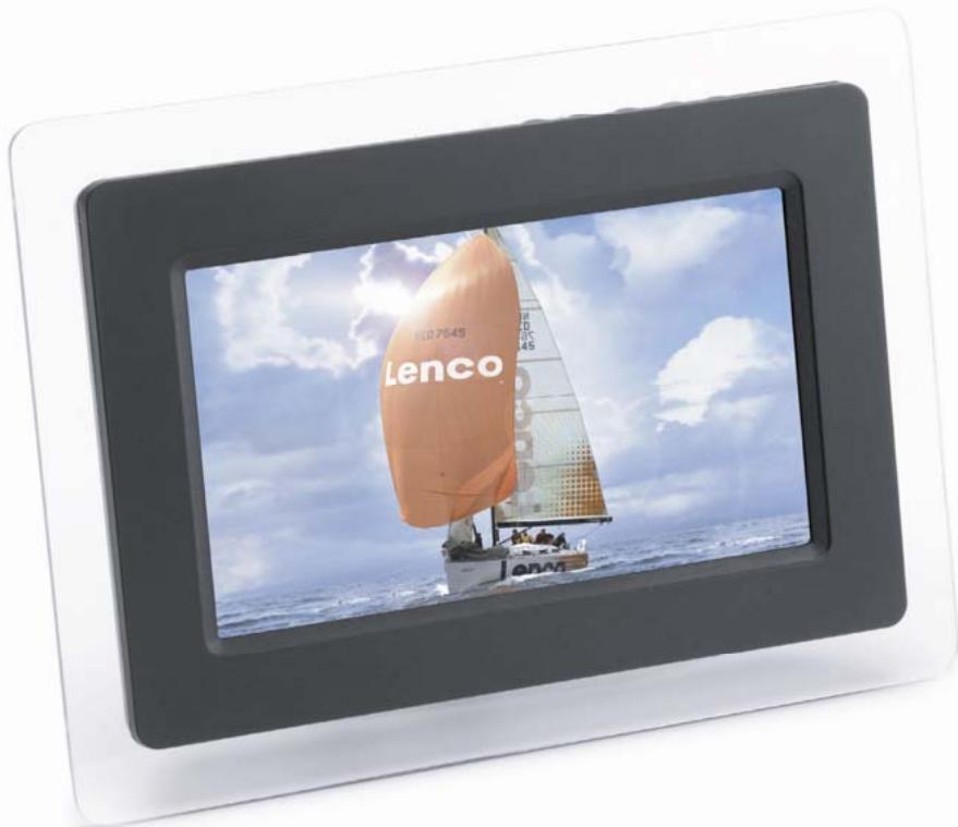 LENCO DF-700 - 7" Cadre digital pour photos numériques. - 1