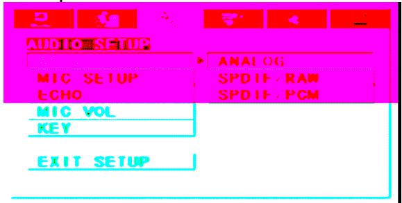 LENCO DVD-28 K - c) AUDIO SETUP / INSTALLATION AUDIO - 1