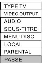 LENCO DVD-41 MPEG4 - MOT DE PASSE - 1