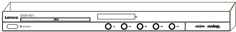 LENCO DVD-431 - Manual de instrucciones - 1