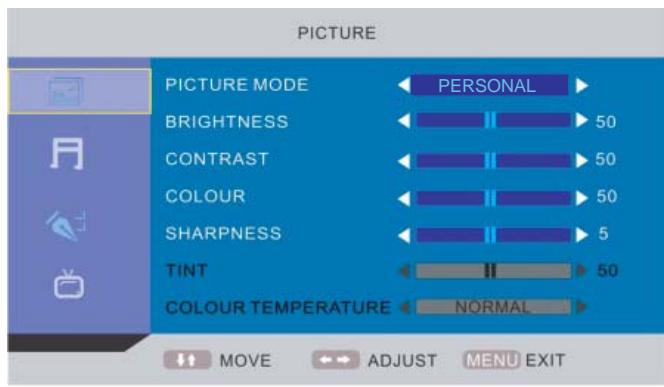 LENCO DVT-2432 - MENU IMAGE - 1