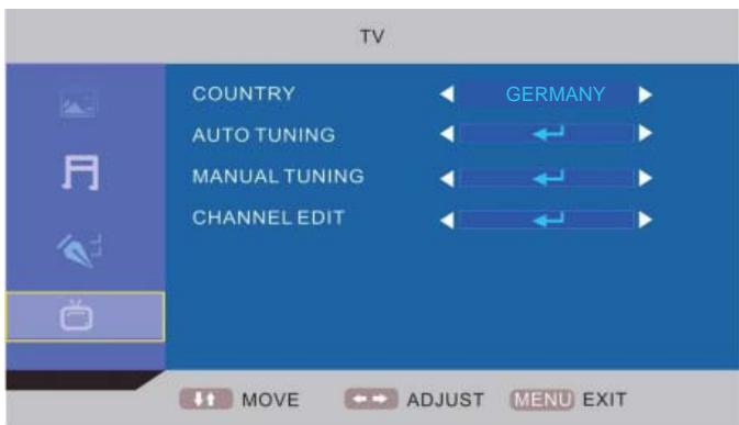 LENCO DVT-2432 - MENÜ TV (TV) - 1