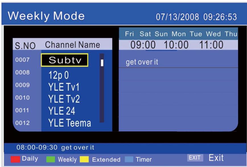 LENCO DVT-2432 - Menu EPG (EPG) - 2
