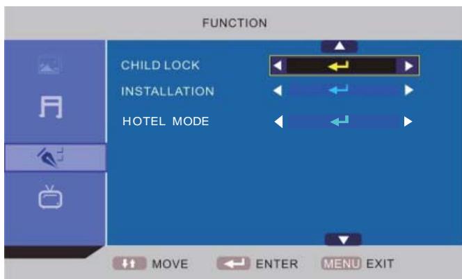 LENCO DVT-2432 - MENU FONCTION - 2