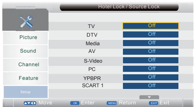LENCO DVT-2632 - Hotelsicherungsfunktion - 5