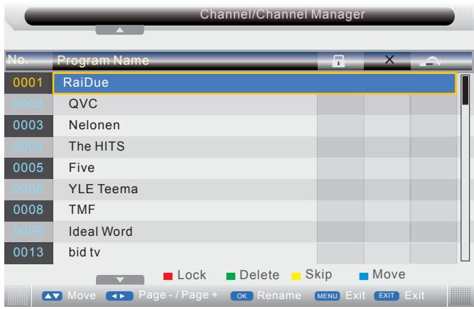 LENCO DVT-2632 - KANAALMENU - 1