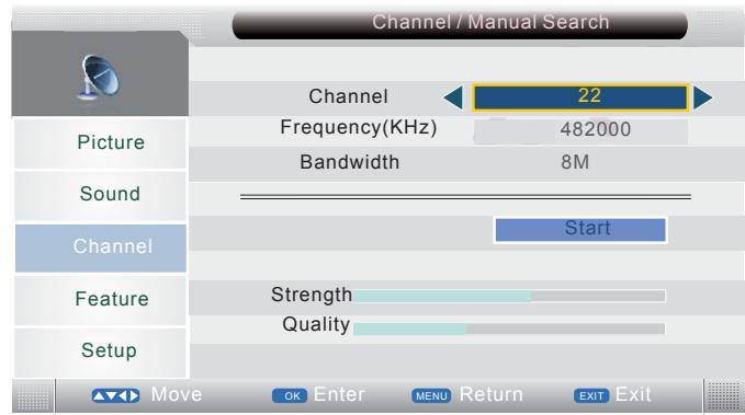 LENCO DVT-2632 - KANAALMENU - 2
