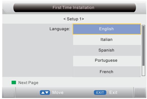 LENCO DVT-2632 - USING THE TV FOR THE FIRST TIME - 1