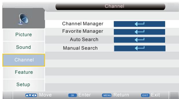 LENCO DVT-2632 - KANALMENU - 1