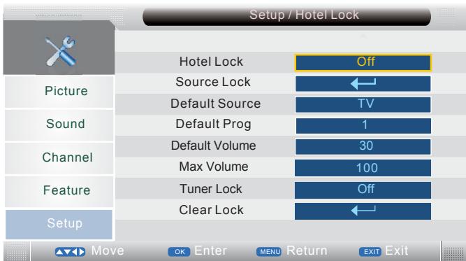 LENCO DVT-2632 - Hotelsicherungsfunktion - 3