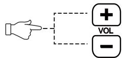 LENCO DVT-2632 - Adjusting the volume - 2