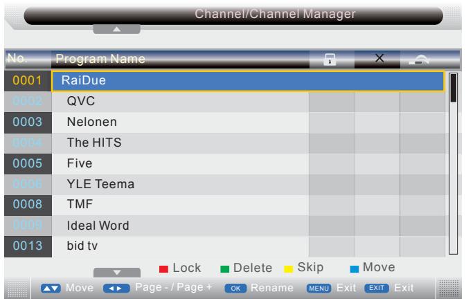 LENCO DVT-2632 - KANALMENU - 1